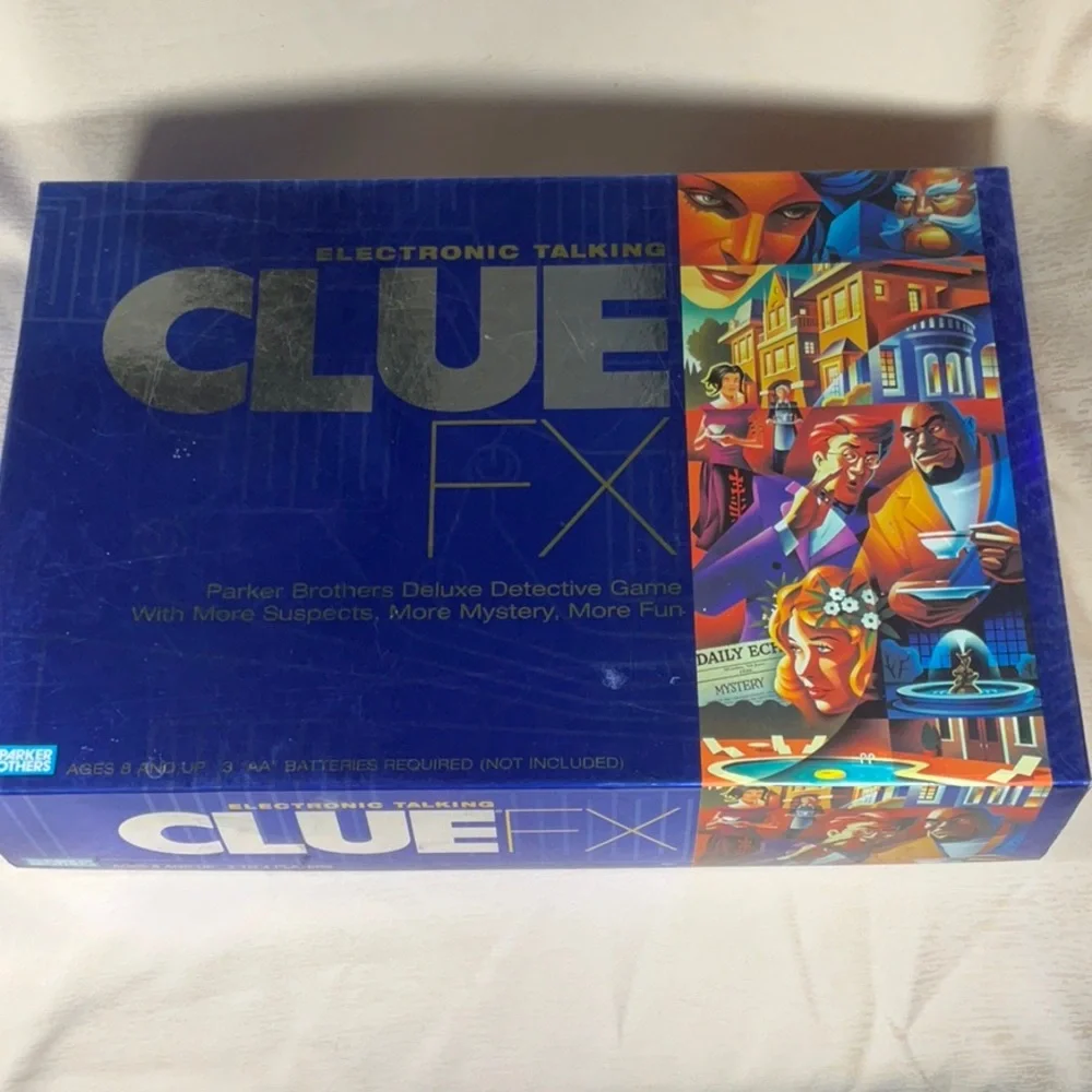 Electronic Talking Clue FX by Parker Brothers Complete